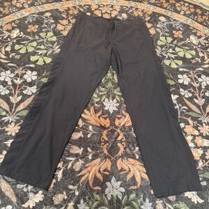 Kuhl Women’s Dark Gray Wide Leg Outdoor/Travel Pants | Size L Regular | Drawstri